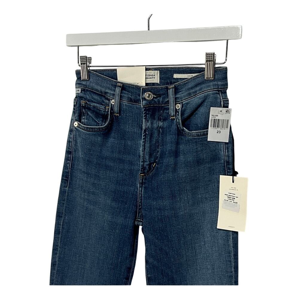 CITIZENS OF HUMANITY WOMENS SIZE 23 HIGH RISE BOOTCUT STRETCH LILAH JEANS NEW - Picture 6 of 13